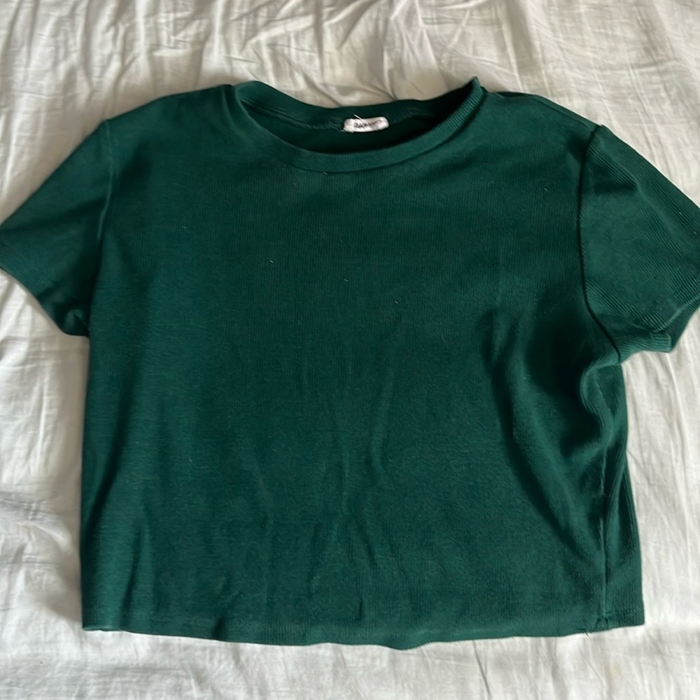 Garage crop top